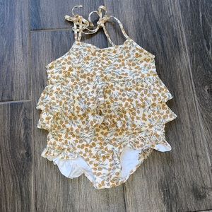 Swimsuit, bathing suite 5T ruffled cute print